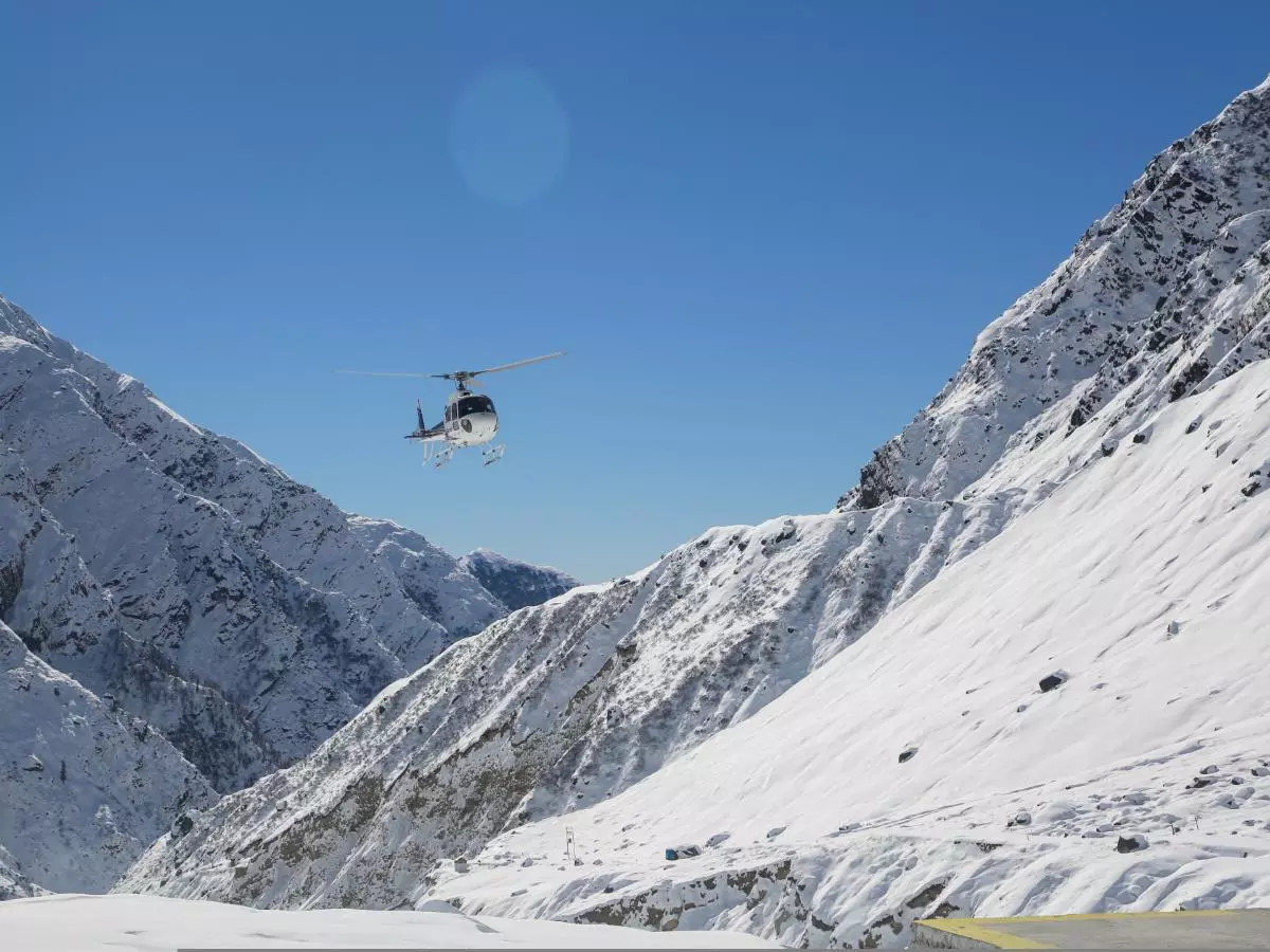 How to book helicopter to Adi Kailash from Hyderabad