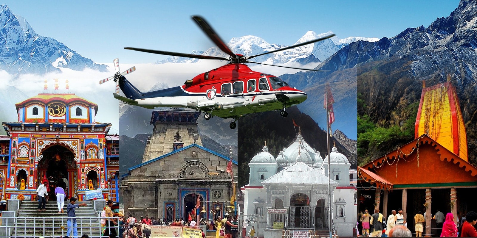 How to book helicopter to Char Dham from Hyderabad