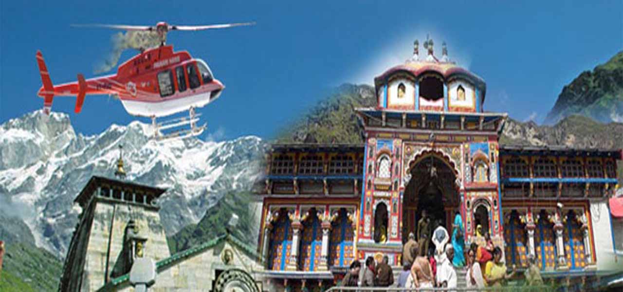 How to book helicopter to Do Dham from Madurai